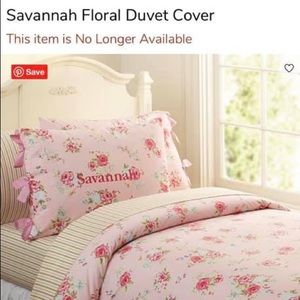 Full/queen pottery barn kids duvet set